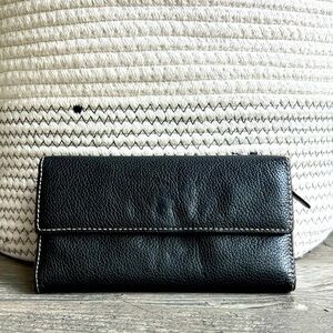 Black Leather Wallet